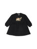 moschino-abito-manica-lunga-in-felpa-con-orsetto-toy-nero