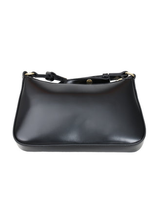 Moschino Love borsa a spalla in ecopelle con specchietto nero