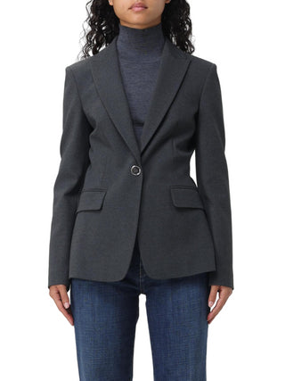 Pinko giacca blazer Signum monopetto grigio