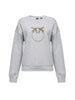 pinko-felpa-nelly-con-logo-love-birds-gioiello-grigio