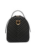 pinko-zaino-love-click-classic-in-pelle-trapuntata-chevron-nero-oro