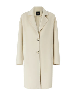 Pinko cappotto Cacciavite in panno di lana beige