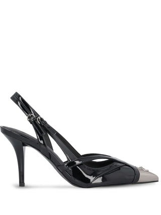 Pinko decollete slingback Lucy in vernice nero