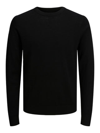 Premium by Jack&Jones maglia leggera in lana nero