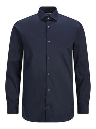 Premium by Jack&Jones camicia manica lunga Parker blu