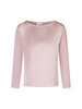 sandro-ferrone-blusa-manica-lunga-comby-rosa