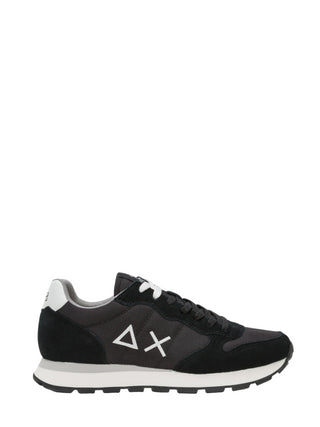 Sun68 sneakers Tom Solid in nylon e suede nero