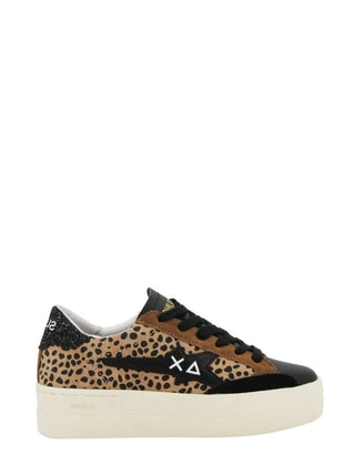 Sun68 sneaker big katy in pelle maculata