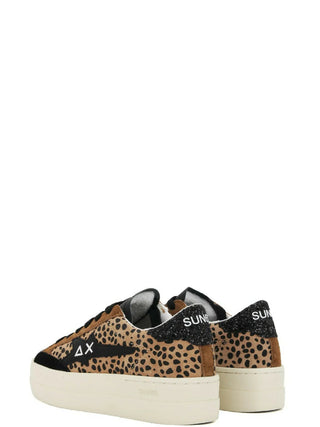 Sun68 sneaker big katy in pelle maculata