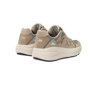 Sun68 sneakers Venus in suede e mesh beige