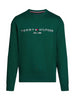 tommy-hilfiger-felpa-con-logo-ricamato-verde