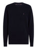 tommy-hilfiger-maglia-tramata-essential-in-cotone-blu