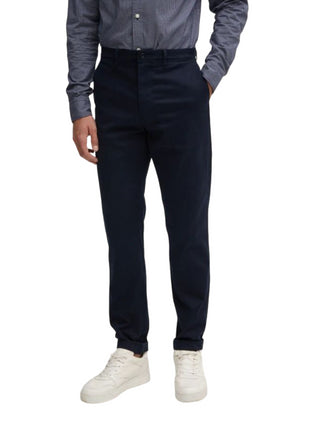 Tommy Hilfiger pantaloni Harlem in cotone stretch nero