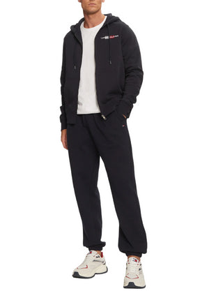 Tommy Hilfiger pantaloni joggers Essential con coulisse blu