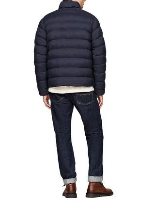 Tommy Hilfiger giubbino imbottito in nylon trapuntato blu