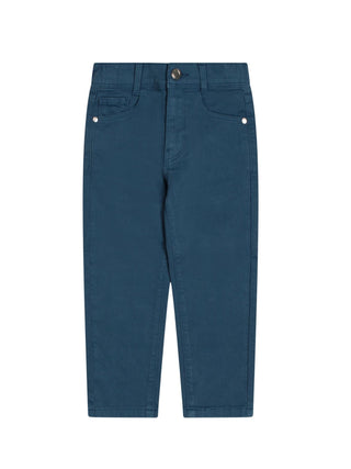 Trussardi pantaloni neonato Campil slim blu