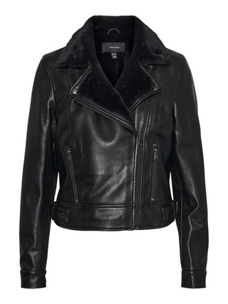 Vero Moda giacca  biker hailey nera