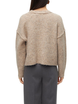 Vero Moda cardigan in maglia ingrid Beige