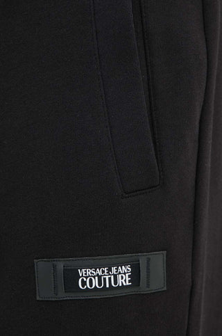 Versace Jeans Couture pantaloni joggers in felpa nero