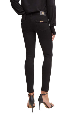 Versace Jeans Couture jeans skinny in denim stretch nero