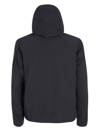 Yes Zee giubbino imbottito in softshell con cappuccio nero