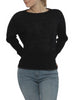 yes-zee-maglia-in-tessuto-fluffy-con-lurex-nero