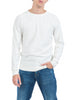 yes-zee-maglia-girocollo-in-misto-viscosa-bianco-latte