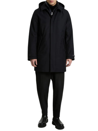 impermeabile imb.+ pettorina<BR/>interna staccabile CMA942PSH3 NAVY BLUE Add 