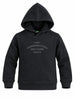 Aeronautica Militare felpa con cappuccio bambino nero