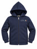 Aeronautica Militare felpa con zip e cappuccio bambino blu