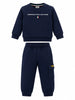 Aeronautica Militare tuta sportiva neonato felpa e pantaloni blu