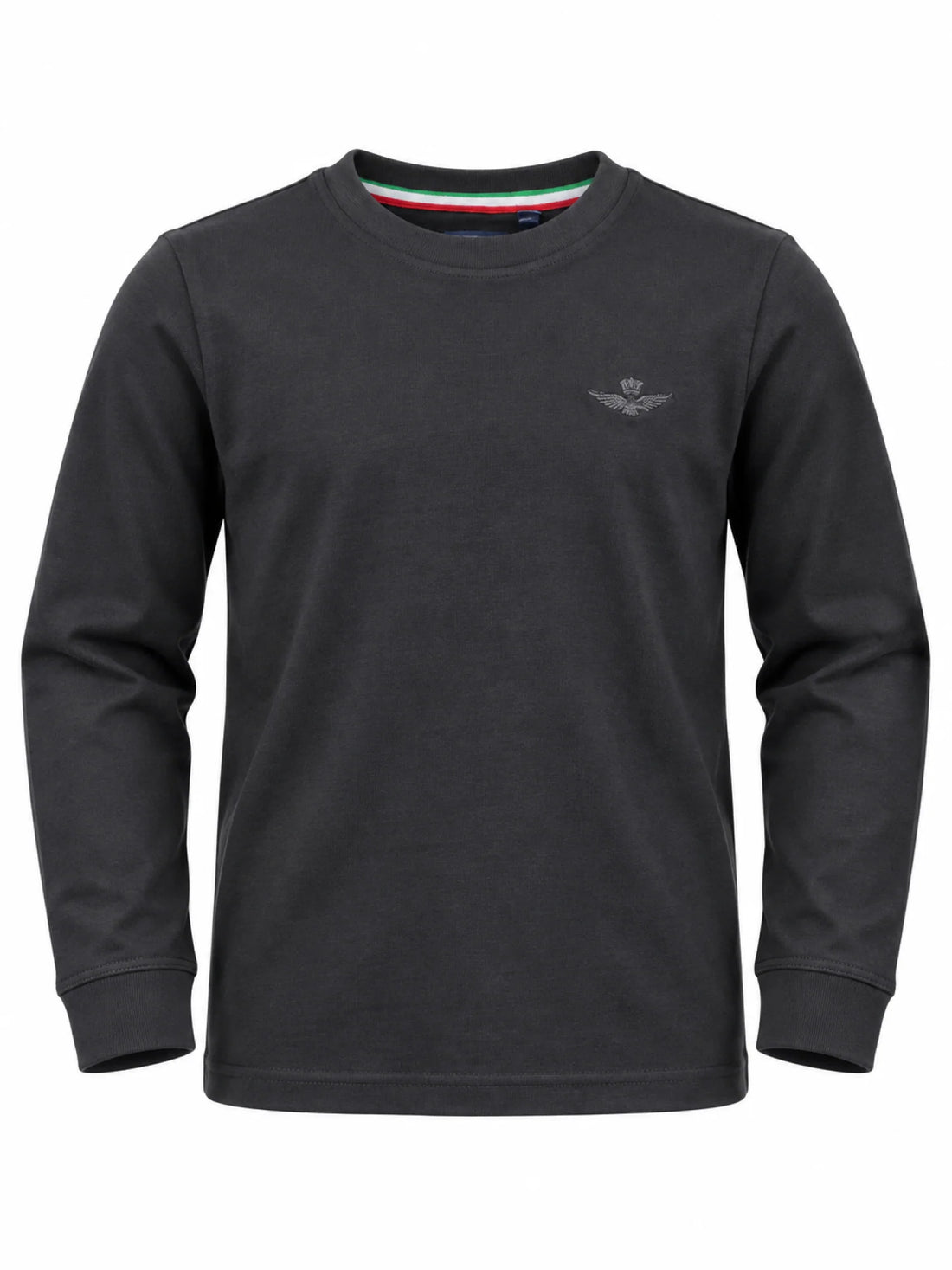 Aeronautica Militare T-shirt manica lunga bambino nero