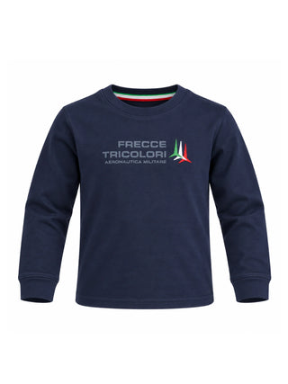 Aeronautica Militare T-shirt manica lunga bambino blu 262TS0071A B08 AERONAUTICA MILITARE