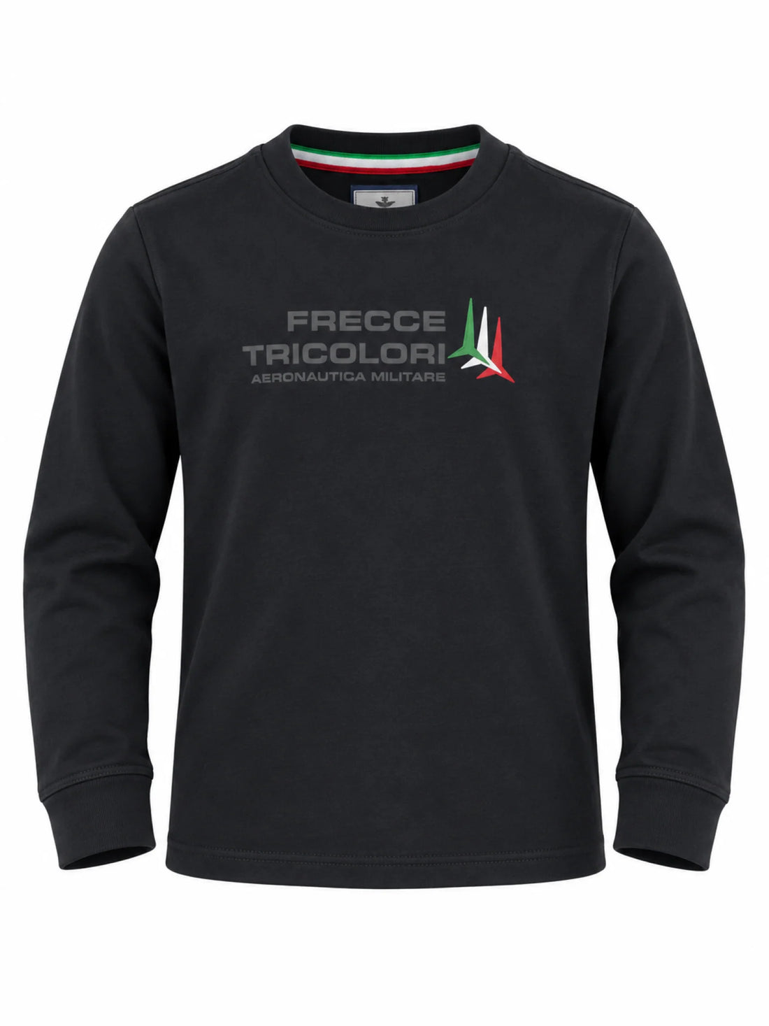 Aeronautica Militare T-shirt manica lunga bambino nero