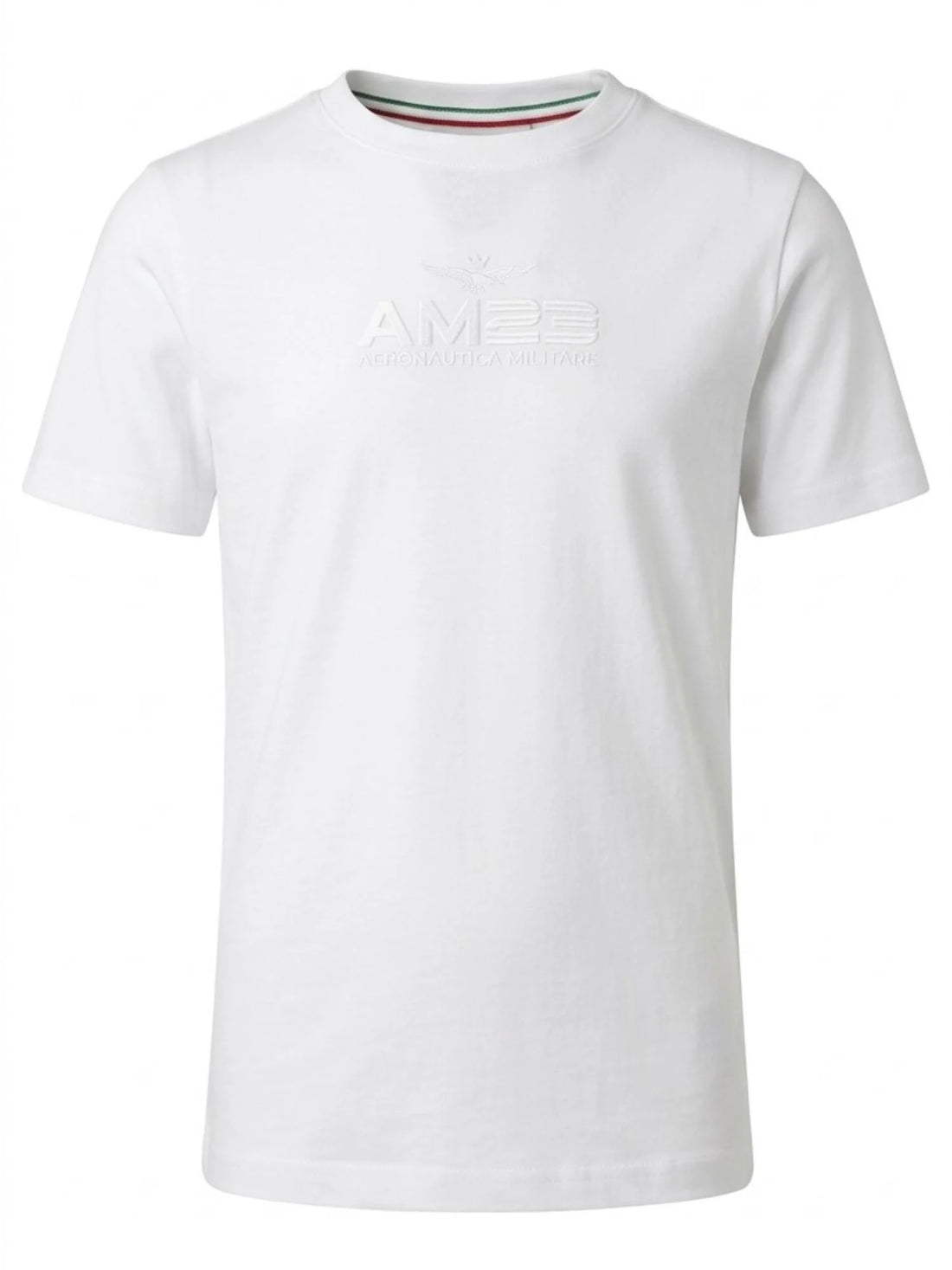 Aeronautica Militare T-shirt manica corta bambino con logo bianco