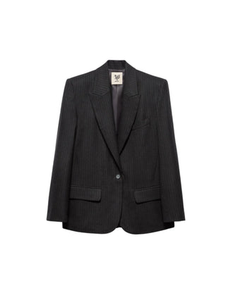 Aniye By giacca blazer donna gessata monopetto grigio 181090 00336 ANIYE BY 