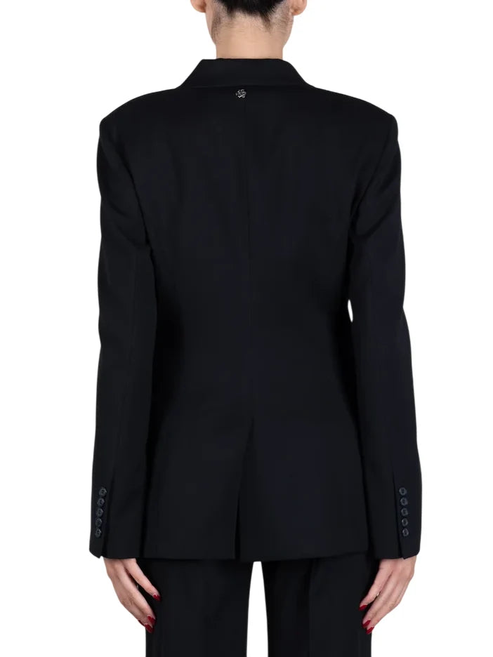 Aniye By giacca blazer Rio donna doppiopetto nero