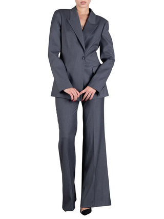 Aniye By giacca blazer Rio donna doppiopetto grigio melange 181098 01335 ANIYE BY 