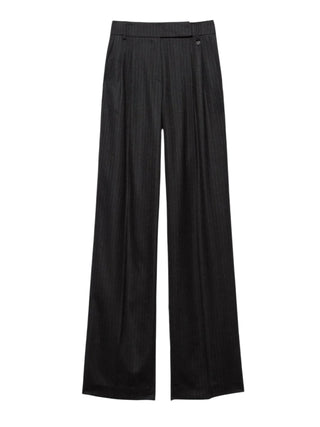 Aniye By pantaloni palazzo Colette Baggy fantasia gessata nero 181173 00336 ANIYE BY 