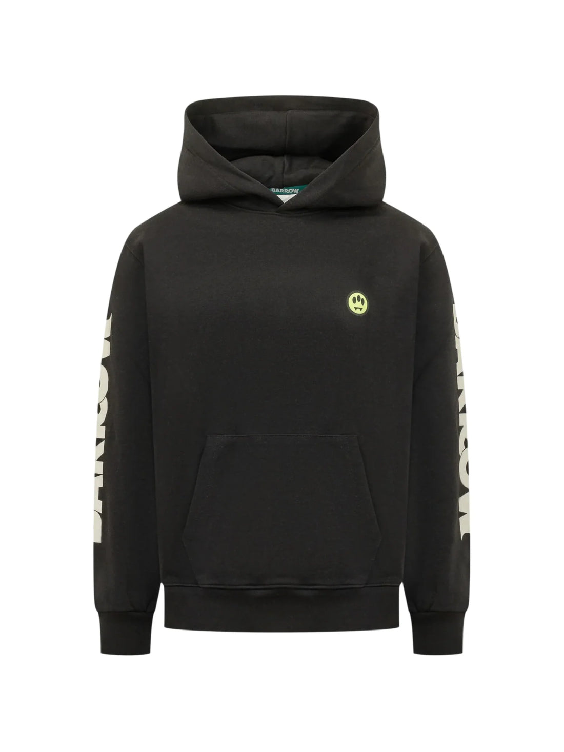 Barrow felpa unisex con cappuccio stampe logo nero