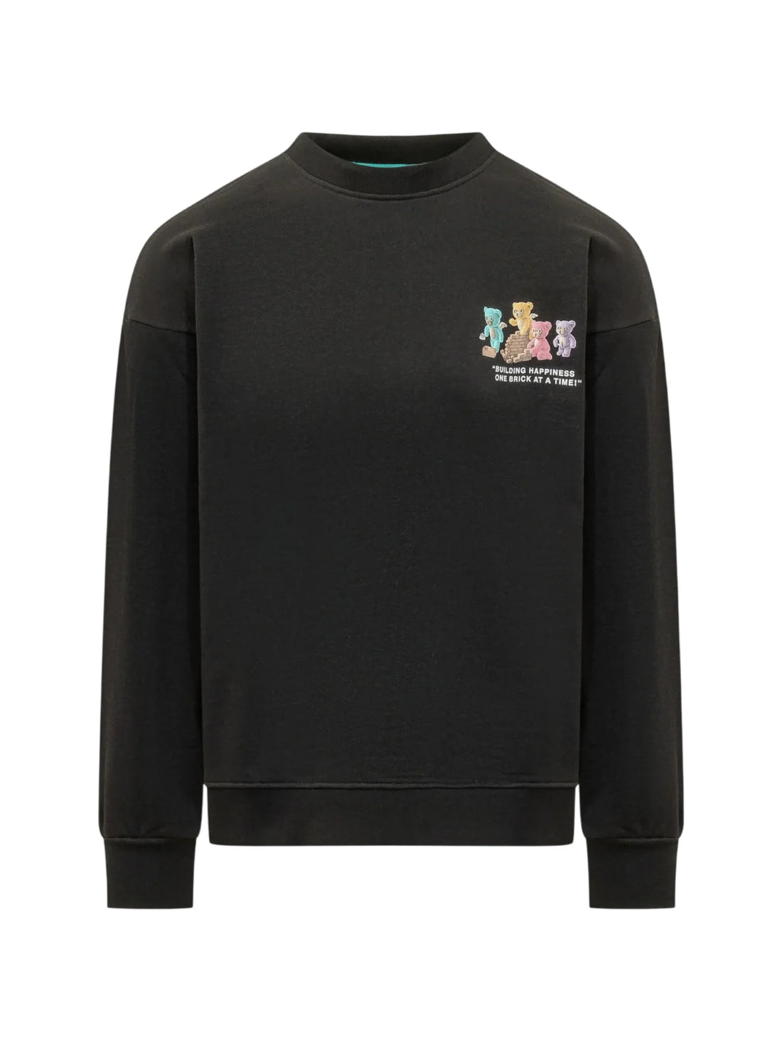Barrow felpa unisex con stampe iconiche nero