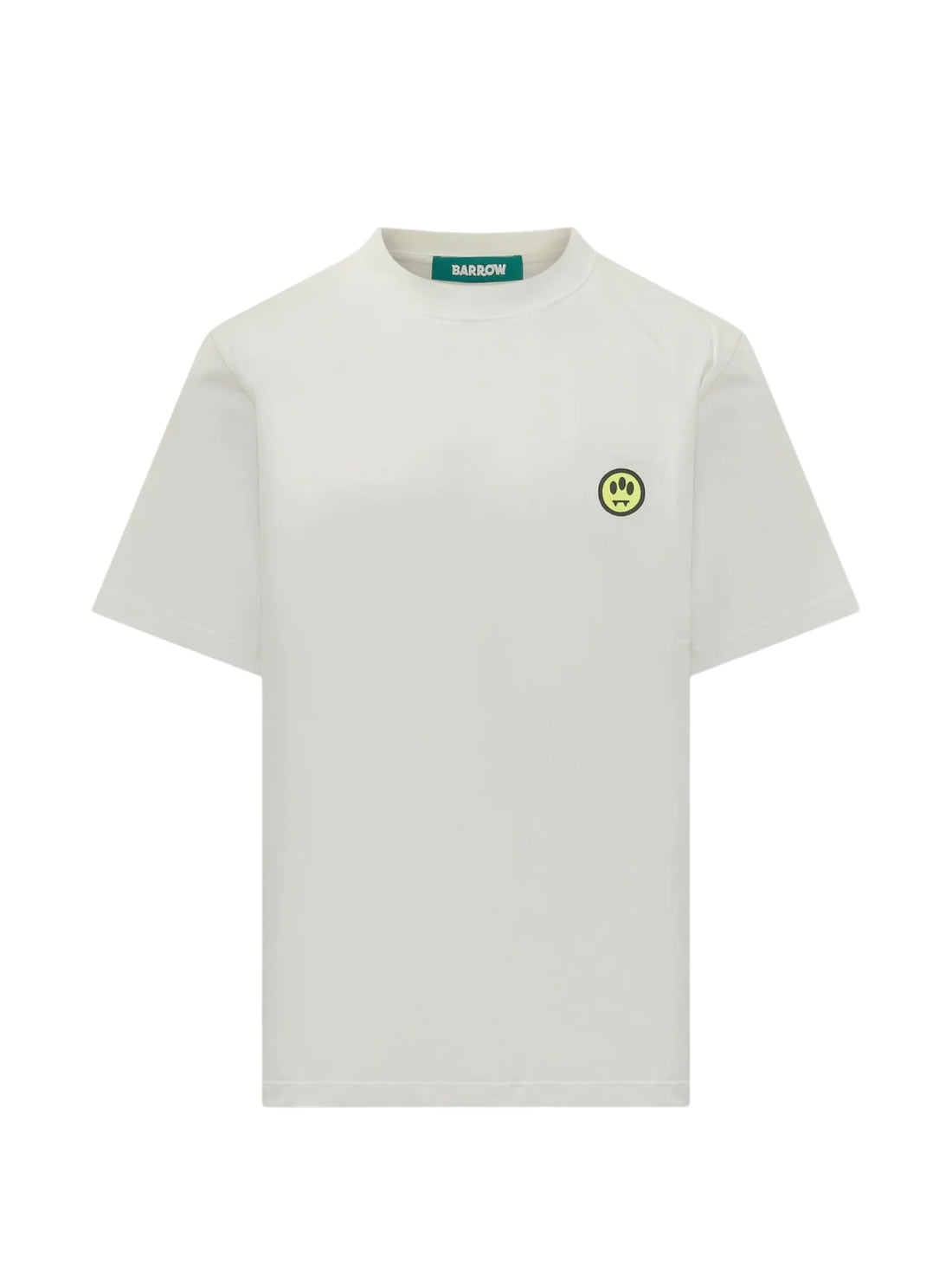 Barrow T-shirt manica corta unisex con stampe iconiche panna