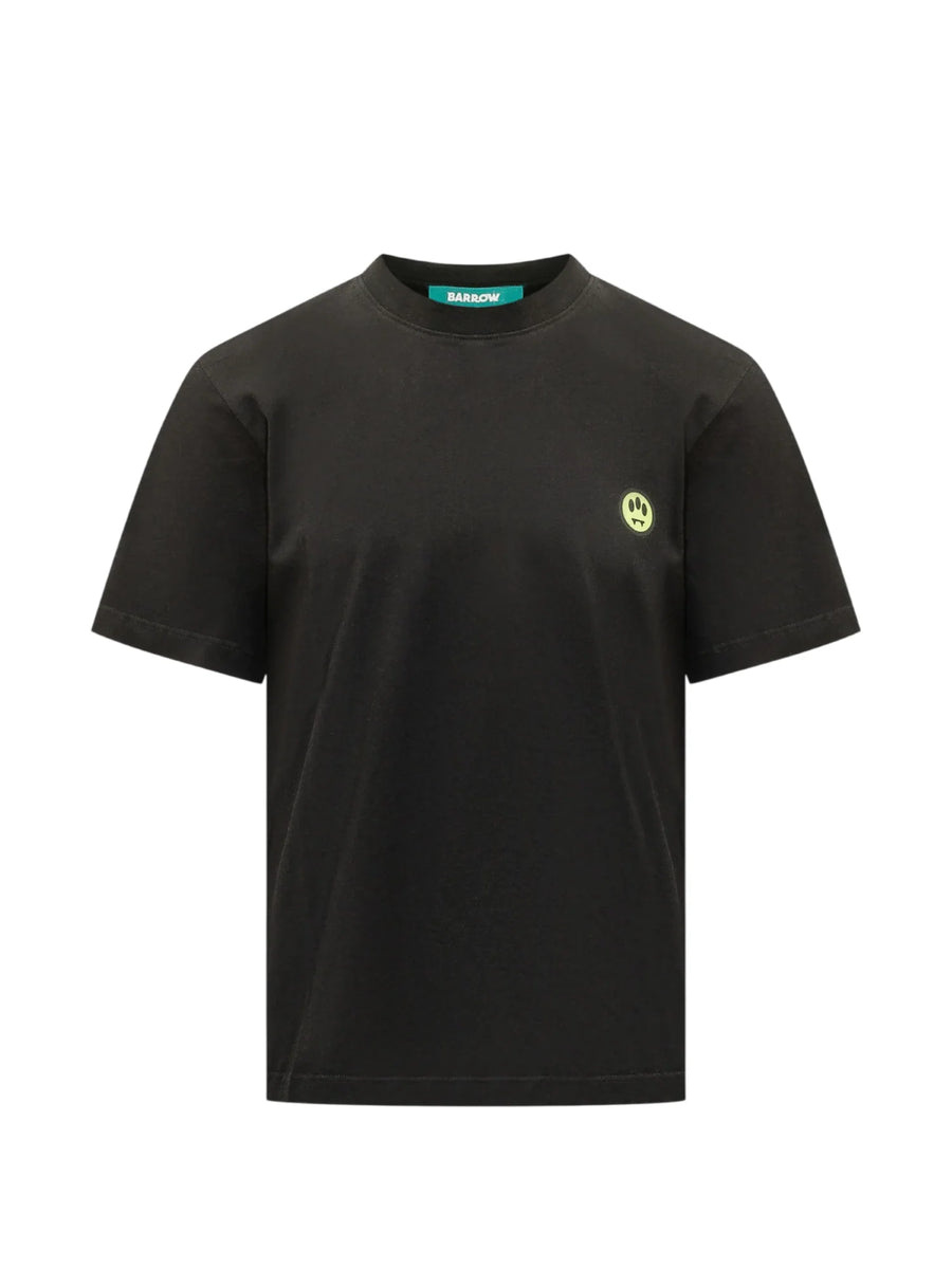 Barrow T-shirt manica corta unisex con stampe iconiche nero F6BWUATH013 110 BARROW 