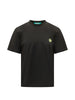 Barrow T-shirt manica corta unisex con stampe iconiche nero