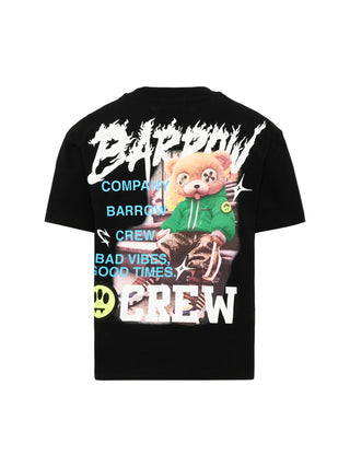 regular jersey tshirt F6BKJBTH088 110 BARROW KIDS