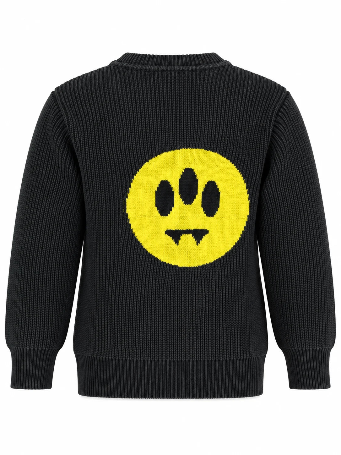 Barrow cardigan misto lana bambino unisex nero