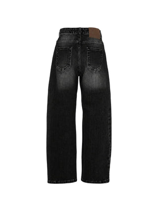 ballon denim unisex F6BKJUDP051 414 BARROW KIDS