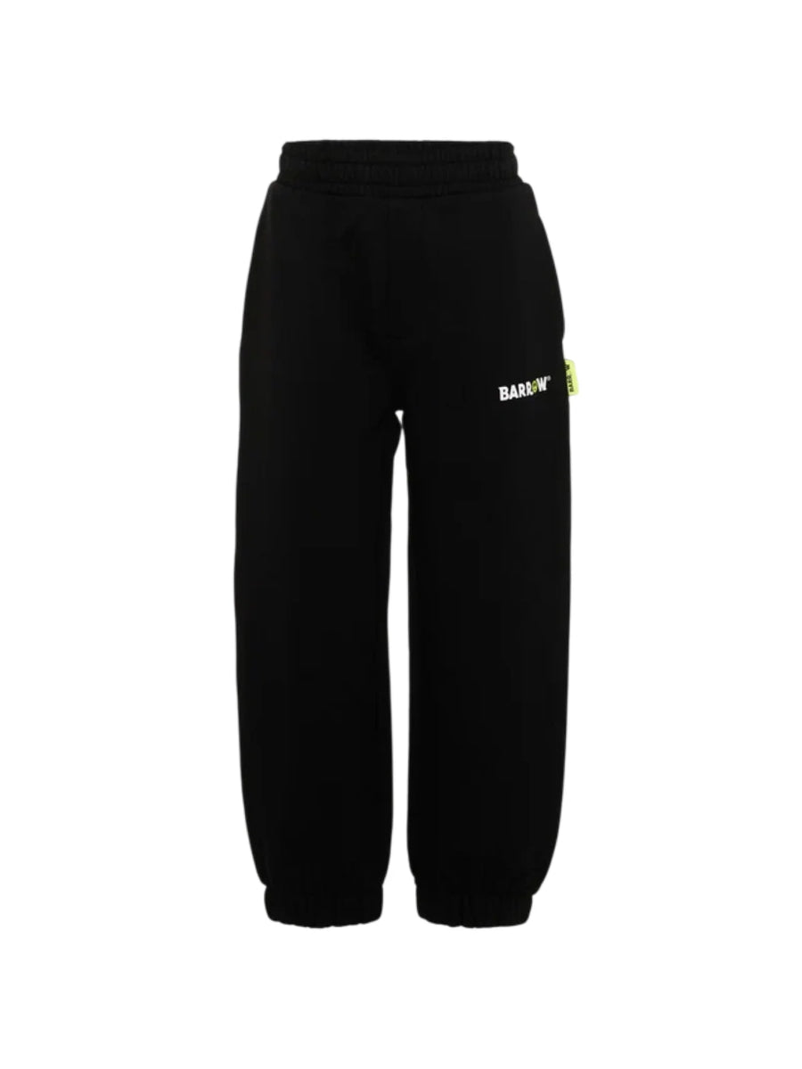 Barrow pantaloni joggers bambino unisex nero