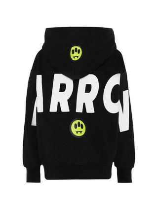over fit fleece hoodie F6BKJUHS015 110 BARROW KIDS