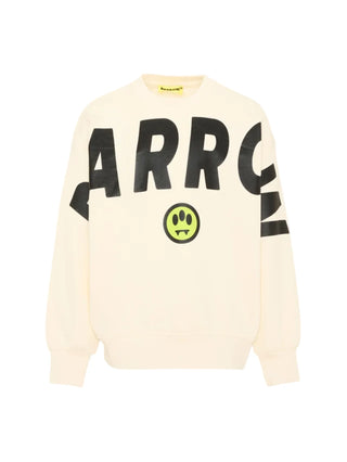over fit sweatshirt F6BKJUSW016 013 BARROW KIDS 